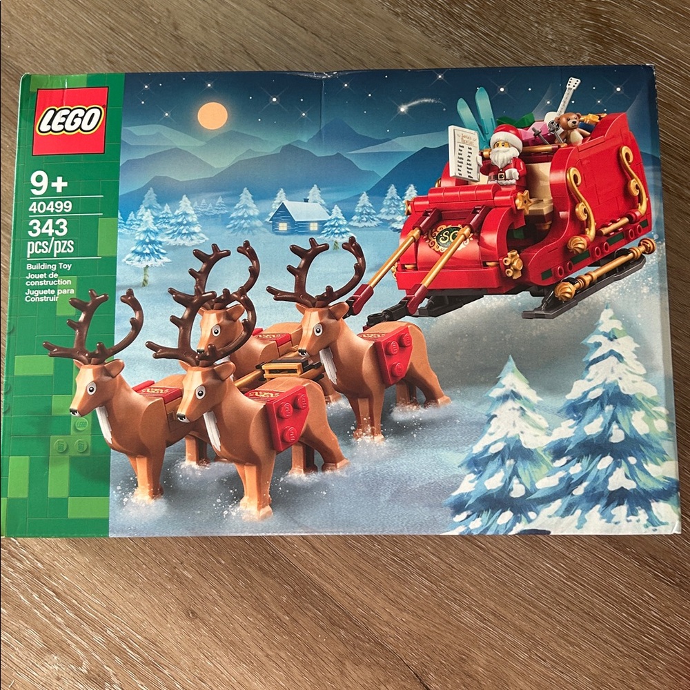 LEGO Festive Sleigh with Reindeer